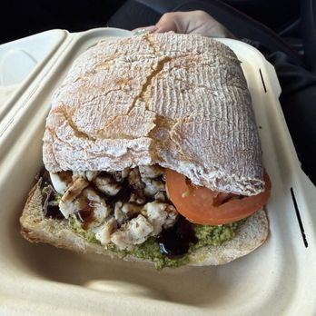 Vivot Craft Cafe - Chicken Pesto Capri sandwich - Coffee & Tea Near Me - Mission Viejo, California