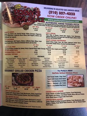 Menu photo 7 Porky's Pizza Palace San Leandro, CA Menu photo 7 Porky's Pizza Palace San Leandro, CA