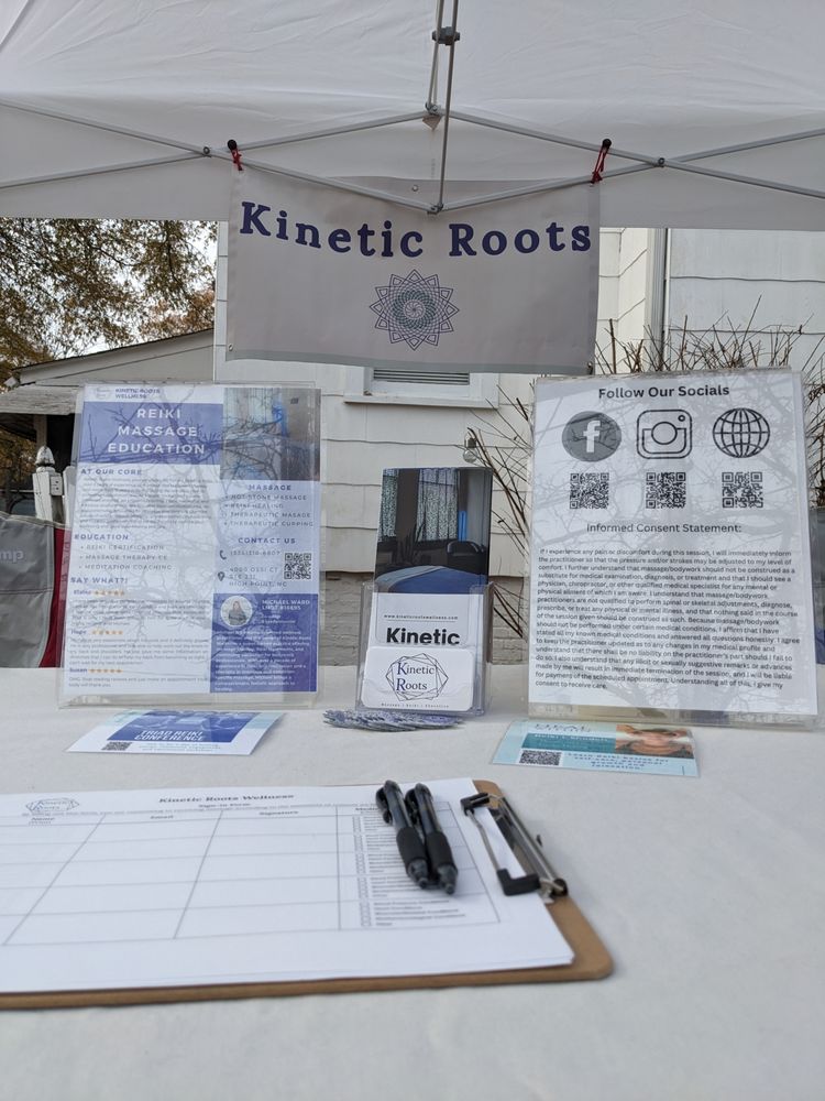 Kinetic Roots Wellness Logo