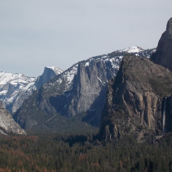 Tunnel View - El Capitan, Sentinal Dome, Bridalveil Falls - Local Flavor Near Me - Yosemite National Park, California Tunnel View - El Capitan, Sentinal Dome, Bridalveil Falls - Local Flavor Near Me - Yosemite National Park, California