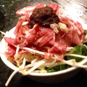GK Mongolian BBQ - easier to keep selections in the tiny limit-1-at-a-time bowl if u put leafy veggies on bottom & then go back to add meats on top - Mongolian Near Me - Tracy, California GK Mongolian BBQ - easier to keep selections in the tiny limit-1-at-a-time bowl if u put leafy veggies on bottom & then go back to add meats on top - Mongolian Near Me - Tracy, California