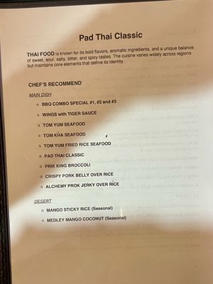 Menu photo 8 Pad Thai Classic Long Beach, CA