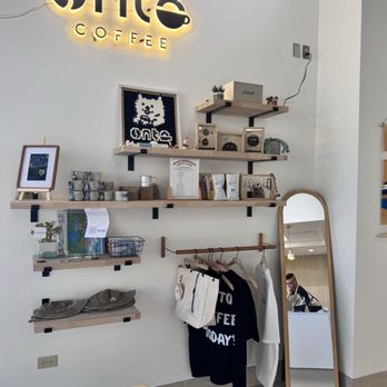 Onto Coffee - Merch wall - Sandwiches Near Me - Lakewood, Colorado Onto Coffee - Merch wall - Sandwiches Near Me - Lakewood, Colorado