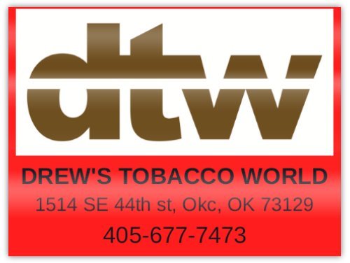Drew's Tobacco World, 1514 SE 44th St, Ste D, Oklahoma City, OK 73129, US