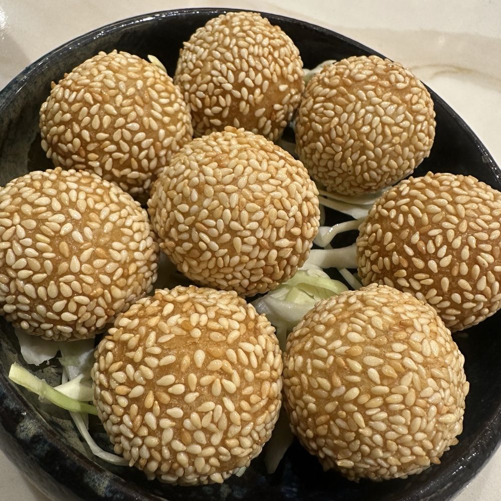 Iza Robata Humble - Sesame balls - Japanese Near Me - Humble, Texas Iza Robata Humble - Sesame balls - Japanese Near Me - Humble, Texas