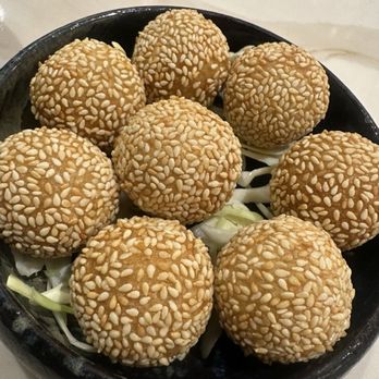 Iza Robata Humble - Sesame balls - Japanese Near Me - Humble, Texas