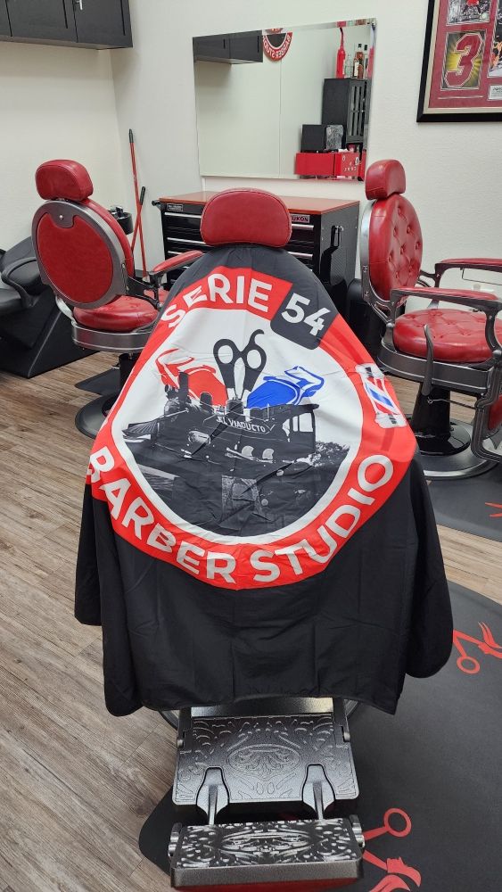 Serie54 Barber Studio Logo