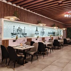 Aromas of India - Partial view of the dining area