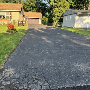 Swenson Sealcoat - Before - General Contractors Near Me - Wauconda, Illinois Swenson Sealcoat - Before - General Contractors Near Me - Wauconda, Illinois