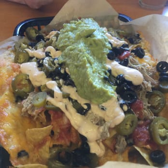 Thunder Island Brewing - Family size nachos with pulled pork and gauc added. AMAZING! - Breweries Near Me - Cascade Locks, Oregon Thunder Island Brewing - Family size nachos with pulled pork and gauc added. AMAZING! - Breweries Near Me - Cascade Locks, Oregon