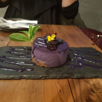 Ginger and Lemongrass - Ube cheese cake - Vietnamese Near Me - Whitestone, New York Ginger and Lemongrass - Ube cheese cake - Vietnamese Near Me - Whitestone, New York