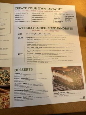 Menu photo 4 Olive Garden Italian Restaurant Hanover, PA Menu photo 4 Olive Garden Italian Restaurant Hanover, PA