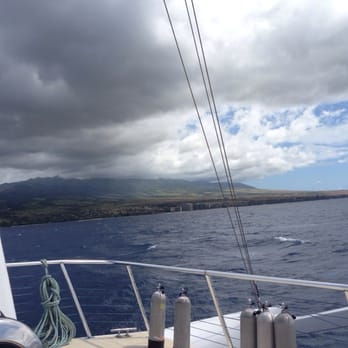 Teralani Sailing Adventures - Here's the view from the bow of Teralani. - Boating Near Me - Lahaina, Hawaii Teralani Sailing Adventures - Here's the view from the bow of Teralani. - Boating Near Me - Lahaina, Hawaii