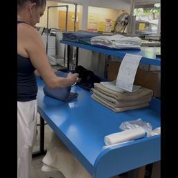 This is Amanda doing Fluff & Fold Service