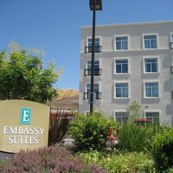 Embassy Suites by Hilton Valencia - front hotel sign - Hotels Near Me - Valencia, California