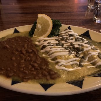 Tortilla Flats - Chicken enchilada with green sauce. So yum. - Mexican Near Me - Soquel, California