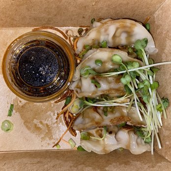 East by Southwest - Pork gyozas. - Sushi Bars Near Me - Durango, Colorado East by Southwest - Pork gyozas. - Sushi Bars Near Me - Durango, Colorado