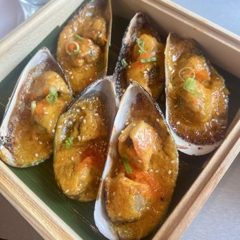 Asia Hut - Baked Mussels - Sushi Bars Near Me - Myrtle Beach, South Carolina