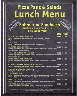 Menu photo 8 Pizza Panz Lake Worth, FL Menu photo 8 Pizza Panz Lake Worth, FL