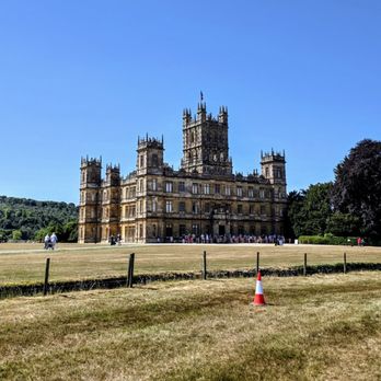 Highclere Castle - View of Highclere Castle from the Car Park - Castles Near Me - Newbury, WBK