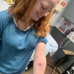 Speakeasy Tattoo Co - This was the outcome to my beautiful bee