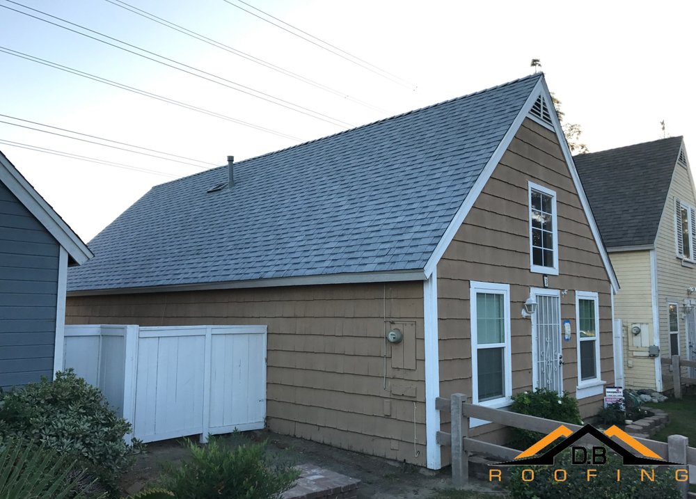 Slide of D.B Roofing