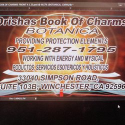 Orishas Book Of Charms