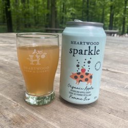 Heartwood Farm & Cidery - The latest and greatest invention! Sparkling non-alcoholic cider - delish!