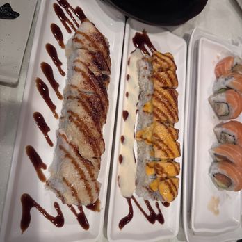 J Sushi Orange - Gold Dragon Roll ,Cheesy Gold Dragon Roll - Sushi Bars Near Me - Orange, California