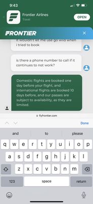 Frontier Airlines by null