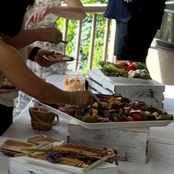 Diana's Cafe - This was the charcuterie/grazing table Dianna set out for 120 people.
