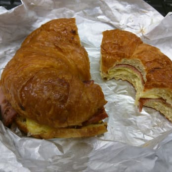 Ballston Cafe - Turkey bacon eggs on a croissant - Breakfast & Brunch Near Me - Arlington, Virginia