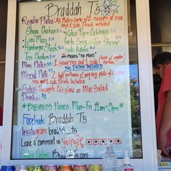 Braddah T's - Menu