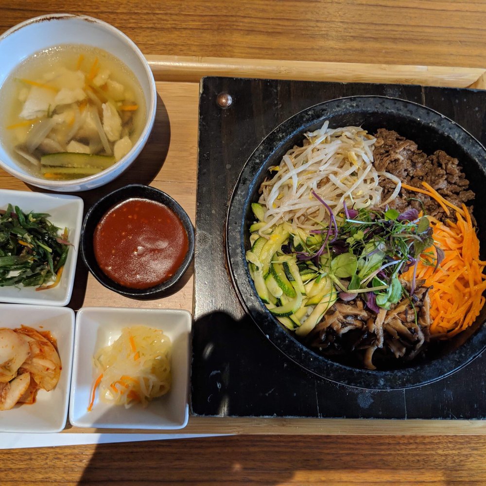 Sizzling Stone Bibimbap Sizzling Stone Bibimbap