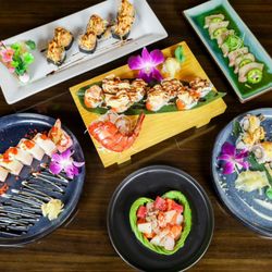 Fujiyama - all from sushi bar