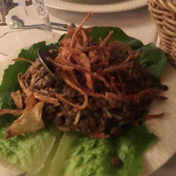 Phoenicia Restaurant - Green lentil salad topped with crispy onions 5/5 - Lebanese Near Me - Glendale, California Phoenicia Restaurant - Green lentil salad topped with crispy onions 5/5 - Lebanese Near Me - Glendale, California