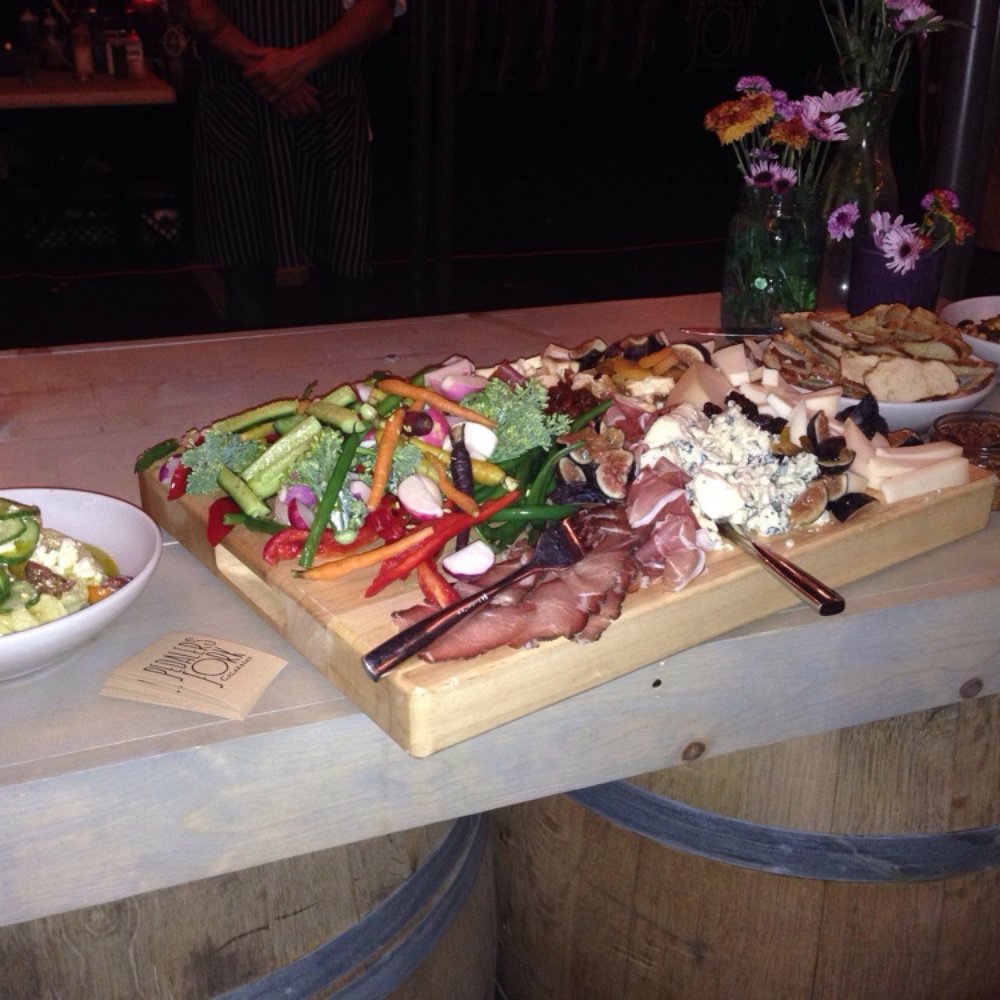 Millesime Cellars - The appetizers to start the night. - Wine Tasting Room Near Me