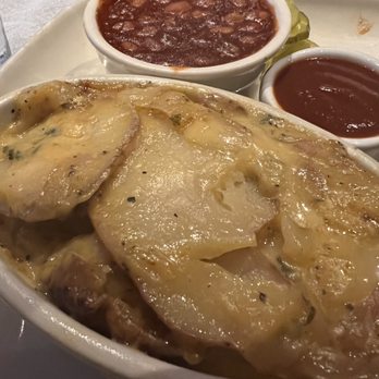Jack Stack Barbecue - Freight House - Cheesy Potato Bake - Barbeque Near Me - Kansas City, Missouri Jack Stack Barbecue - Freight House - Cheesy Potato Bake - Barbeque Near Me - Kansas City, Missouri