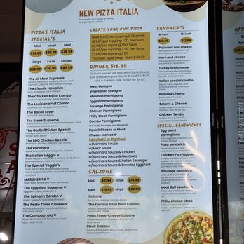 New Pizza Italia - Menu - Italian Near Me - Fremont, California New Pizza Italia - Menu - Italian Near Me - Fremont, California