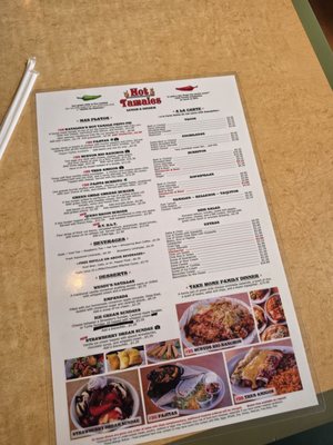Menu photo 1 Hot Tamales Rio Rancho, NM