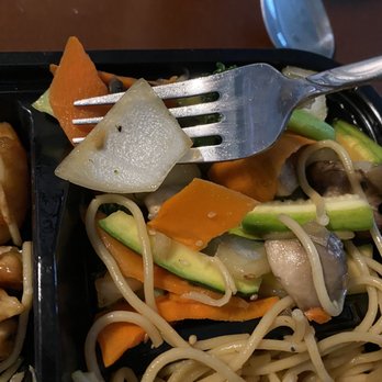 Samurai Steakhouse - Uncooked onion and barely cooked vegetables - Japanese Near Me - West Bloomfield, Michigan