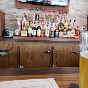 Water Street Pub and Grill - Full bar, more to the left of the cash register. - Bars Near Me - Menomonee Falls, Wisconsin Water Street Pub and Grill - Full bar, more to the left of the cash register. - Bars Near Me - Menomonee Falls, Wisconsin