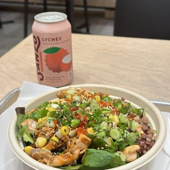 Red Poke - Ray Grilled Salmon Bowl - Korean Near Me - New York, New York