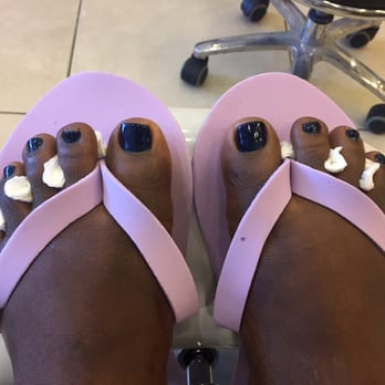 Nail Elegance Salon - All done! Pedicure by Angela! - Nail Salons Near Me - Encino, California