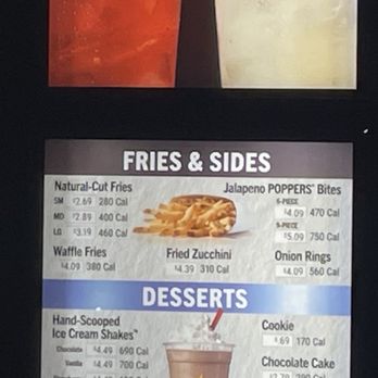 Carl's Jr - Menu as of 11/7/2023 - Fast Food Near Me - Cedar Park, Texas