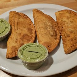 El Cubano - Empanadas are loaded with meat and very filling, almost a meal in themselves.
