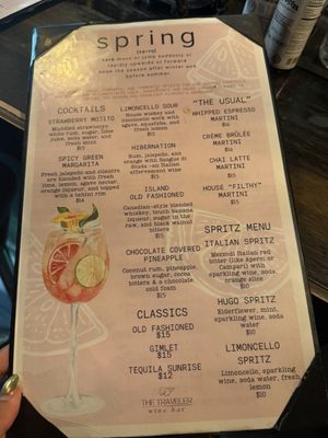 Menu photo 1 The Traveler Bar Gainesville, FL Menu photo 1 The Traveler Bar Gainesville, FL