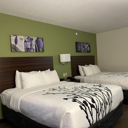 Sleep Inn Spokane Airport - Double bed (full size mattress)