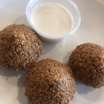 Cafe Baladi - Falafel with tahini sauce....delicious! - Lebanese Near Me - Malvern, Pennsylvania Cafe Baladi - Falafel with tahini sauce....delicious! - Lebanese Near Me - Malvern, Pennsylvania