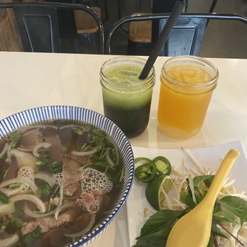Pho Please - pho, matcha Thai tea, passionfruit green tea - Vietnamese Near Me - Austin, Texas